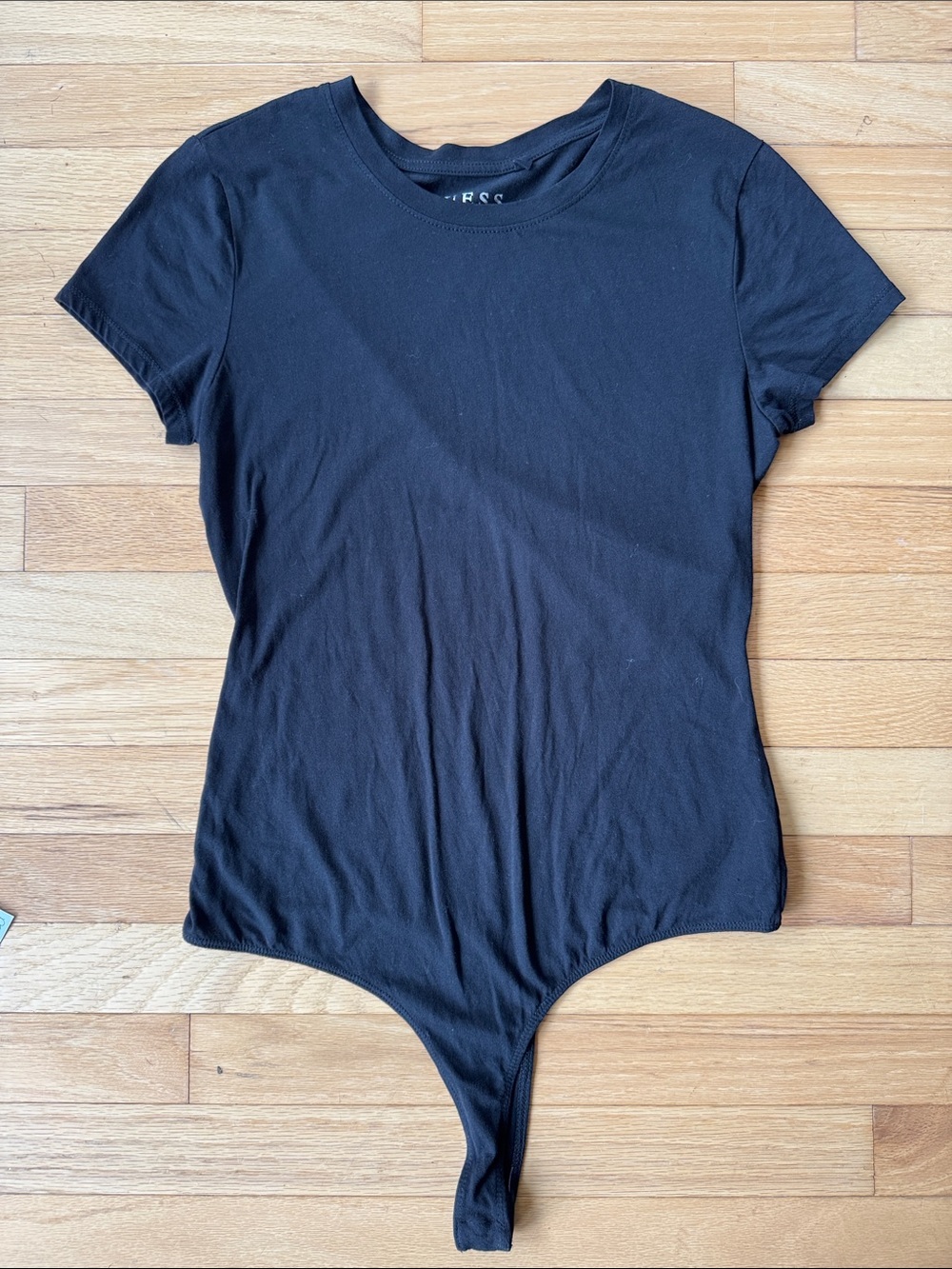 Guess black t-shirt bodysuit L